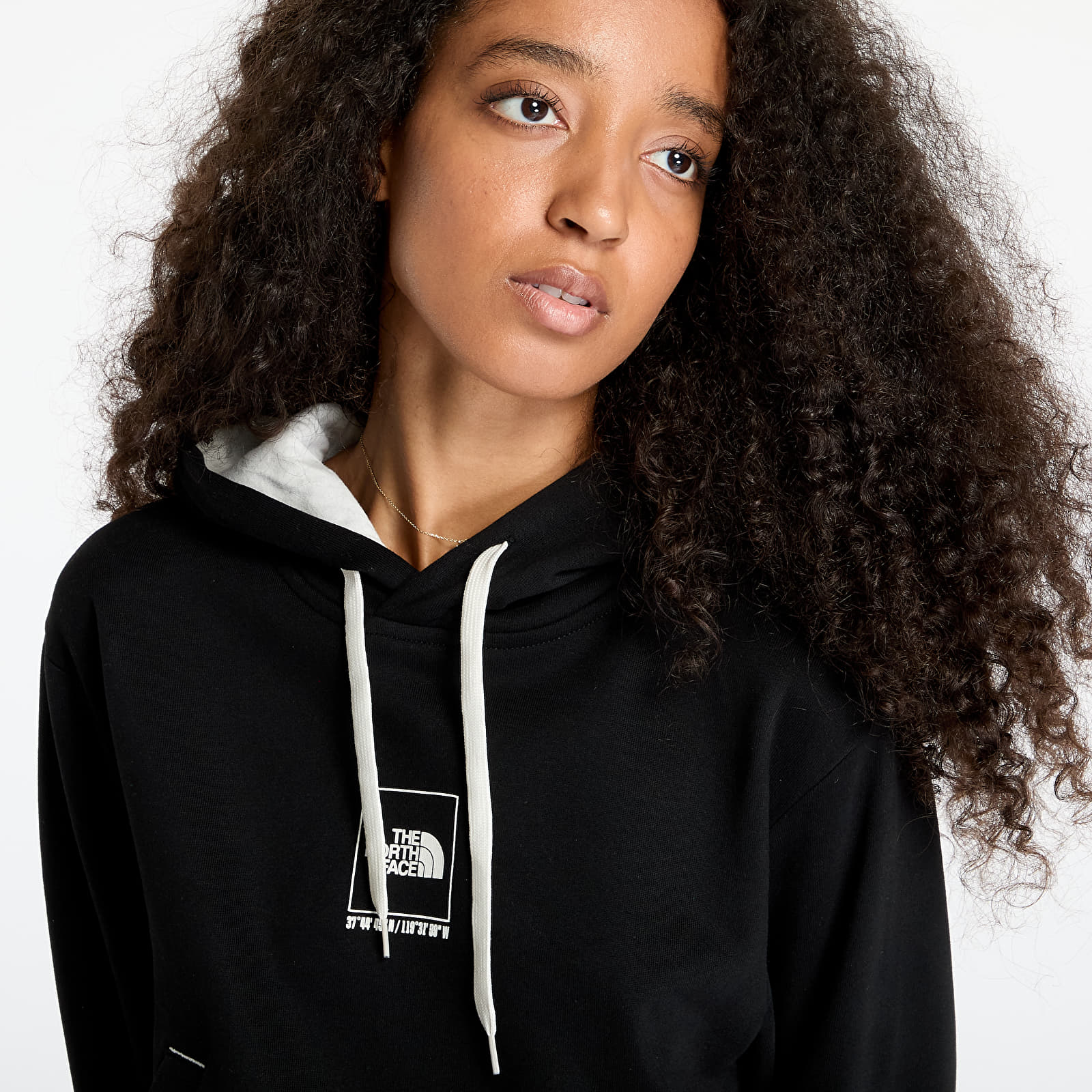 Mikiny The North Face W Coordinates Crop Hoodie Tnf Black