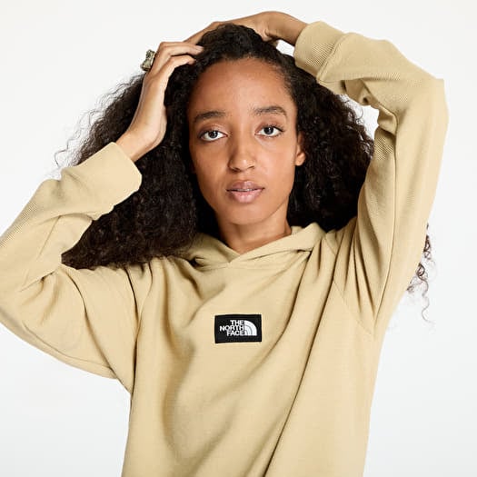 The north face khaki hoodie top