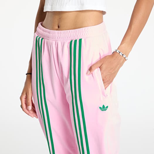 Pink stripe adidas pants deals