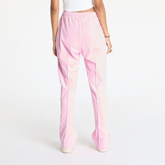 Women s trousers adidas Velour Track Pants True Pink Footshop