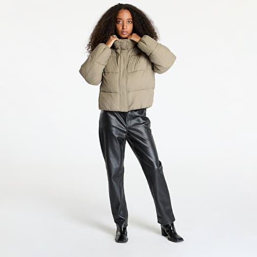 Calvin Klein Jeans Logo Short Hooded Puffer Jacket