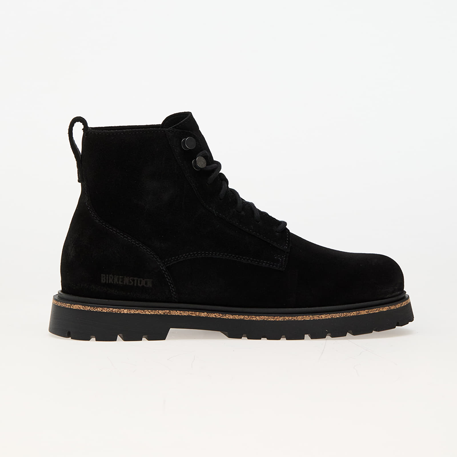 Férfi cipők Birkenstock Highwood Lace Mid M Leather Velvet Black
