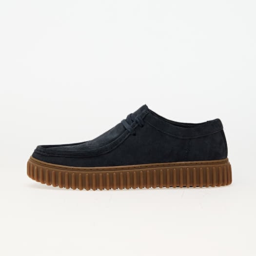 Men s shoes Clarks Originals Torhill Lo Navy Suede Footshop