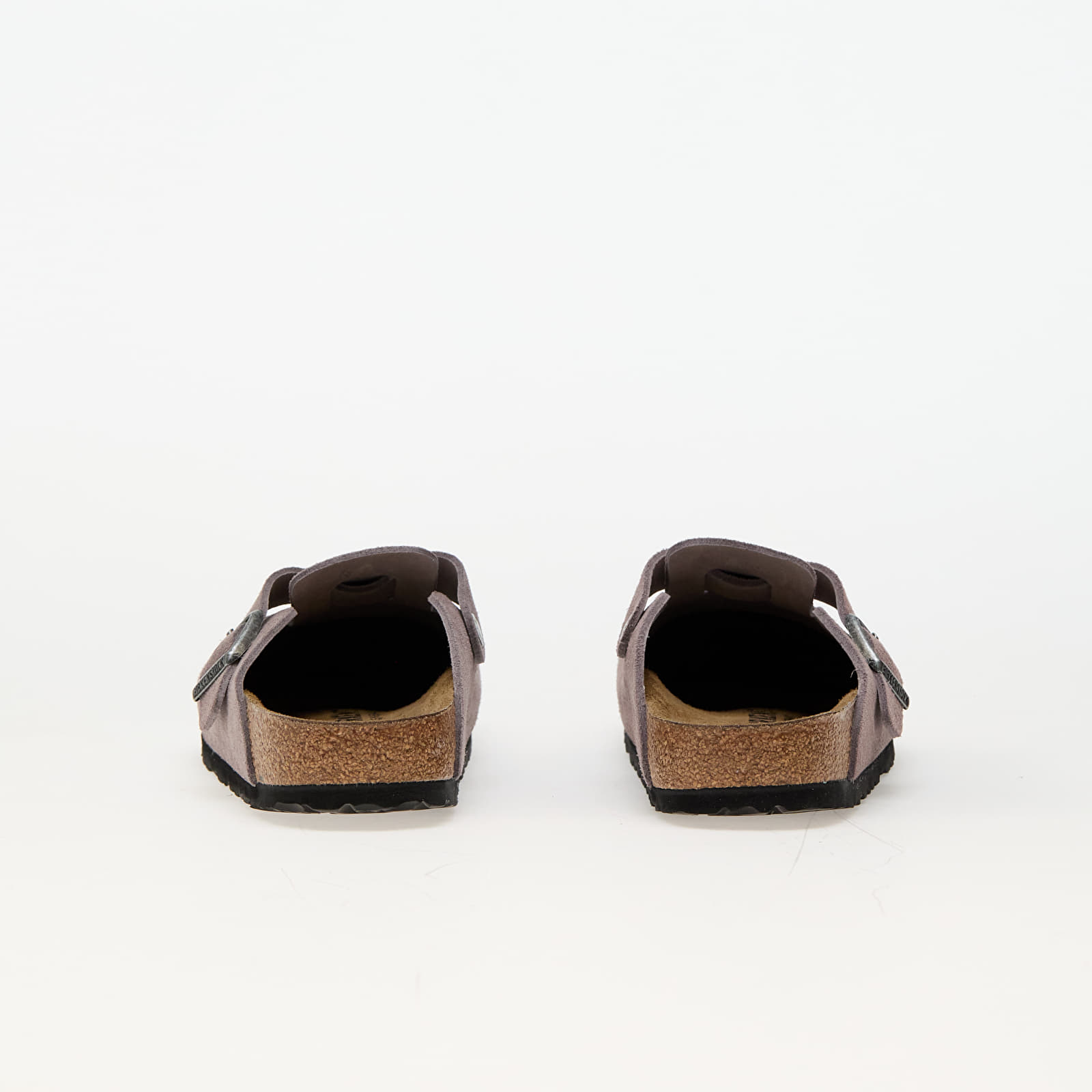 Női cipők Birkenstock Boston Leather Velvet Faded Purple