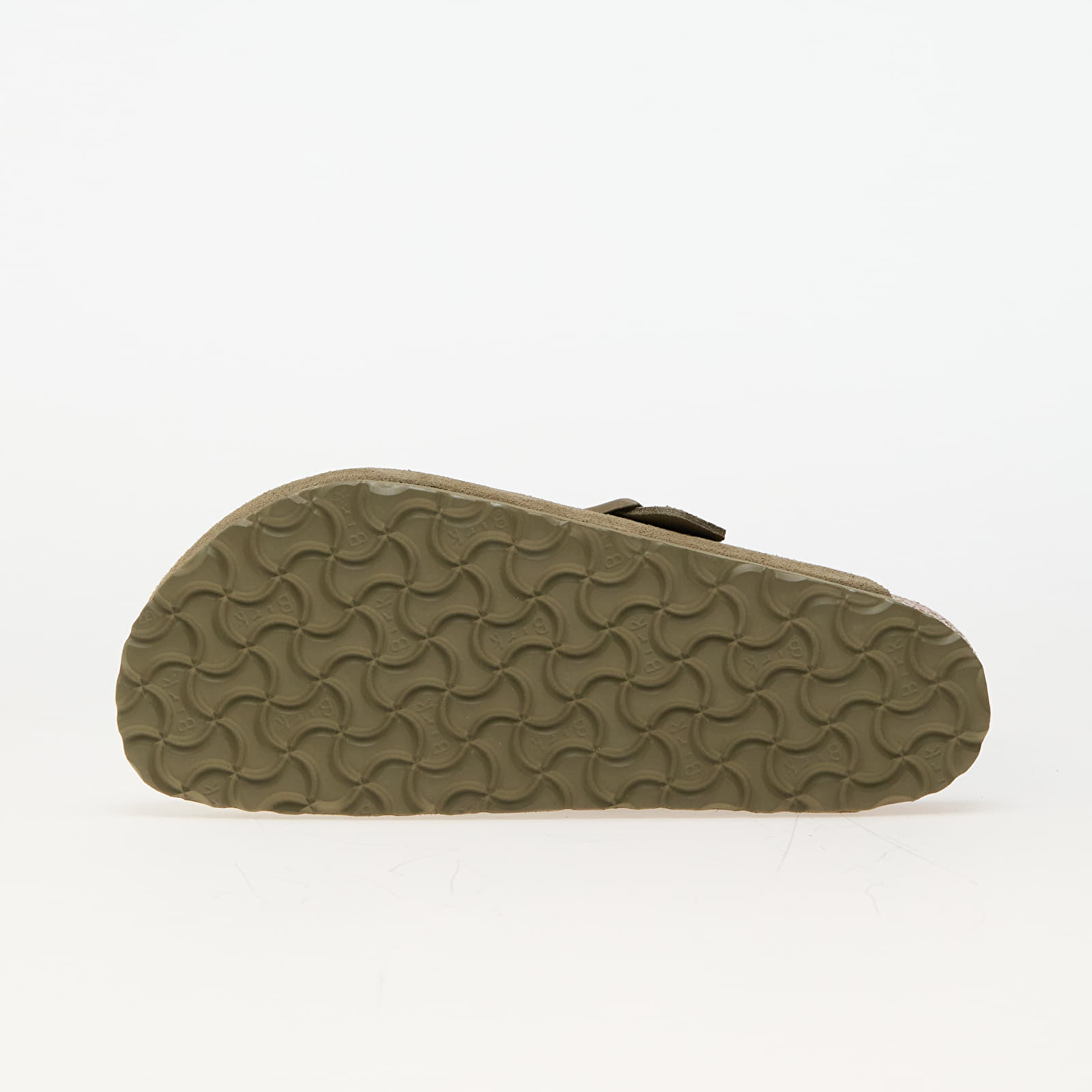 Buty męskie Birkenstock Boston Leather Velvet Faded Khaki