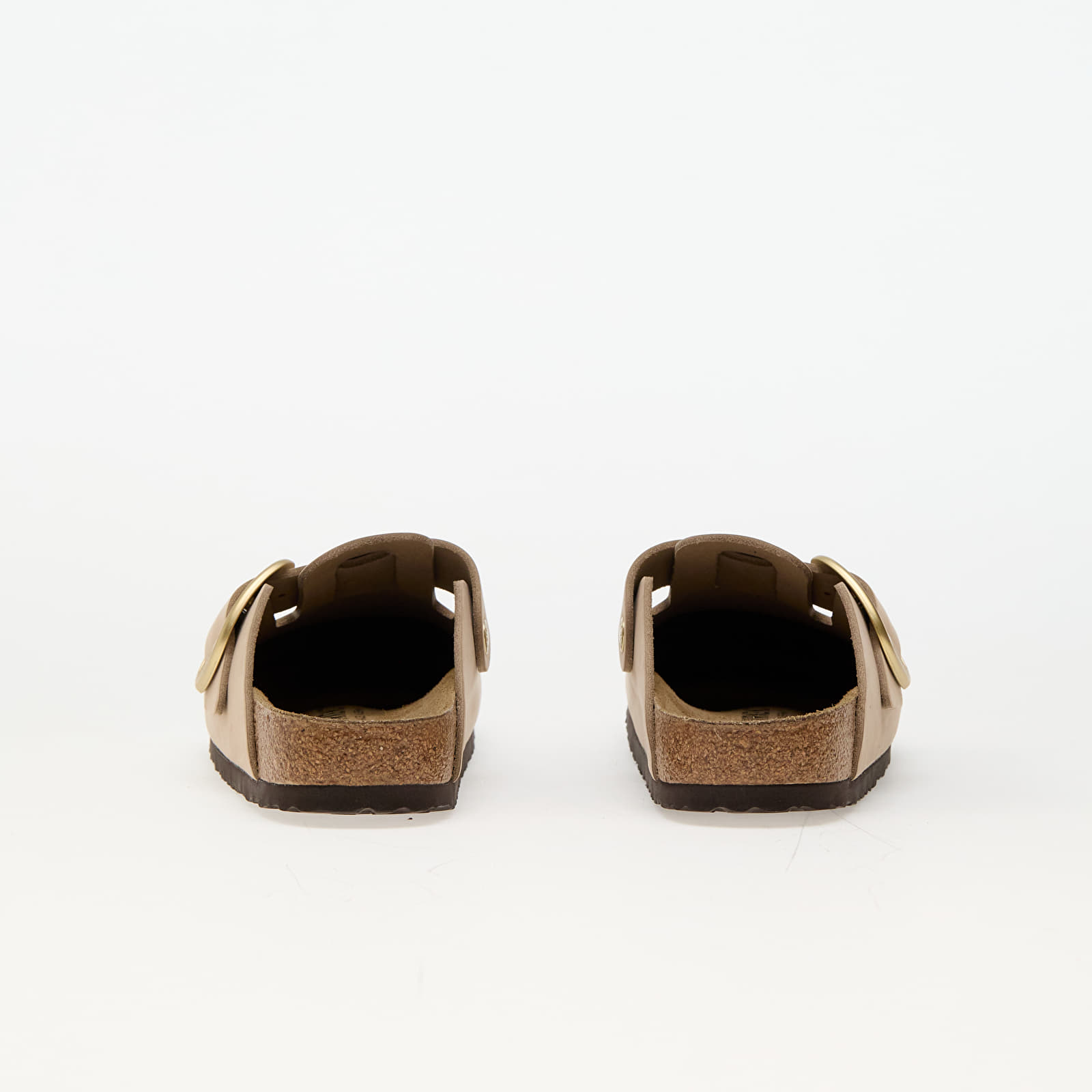 Жіноче взуття Bieknstock Boston Big Buckle Leather Nubuck Sandcastle