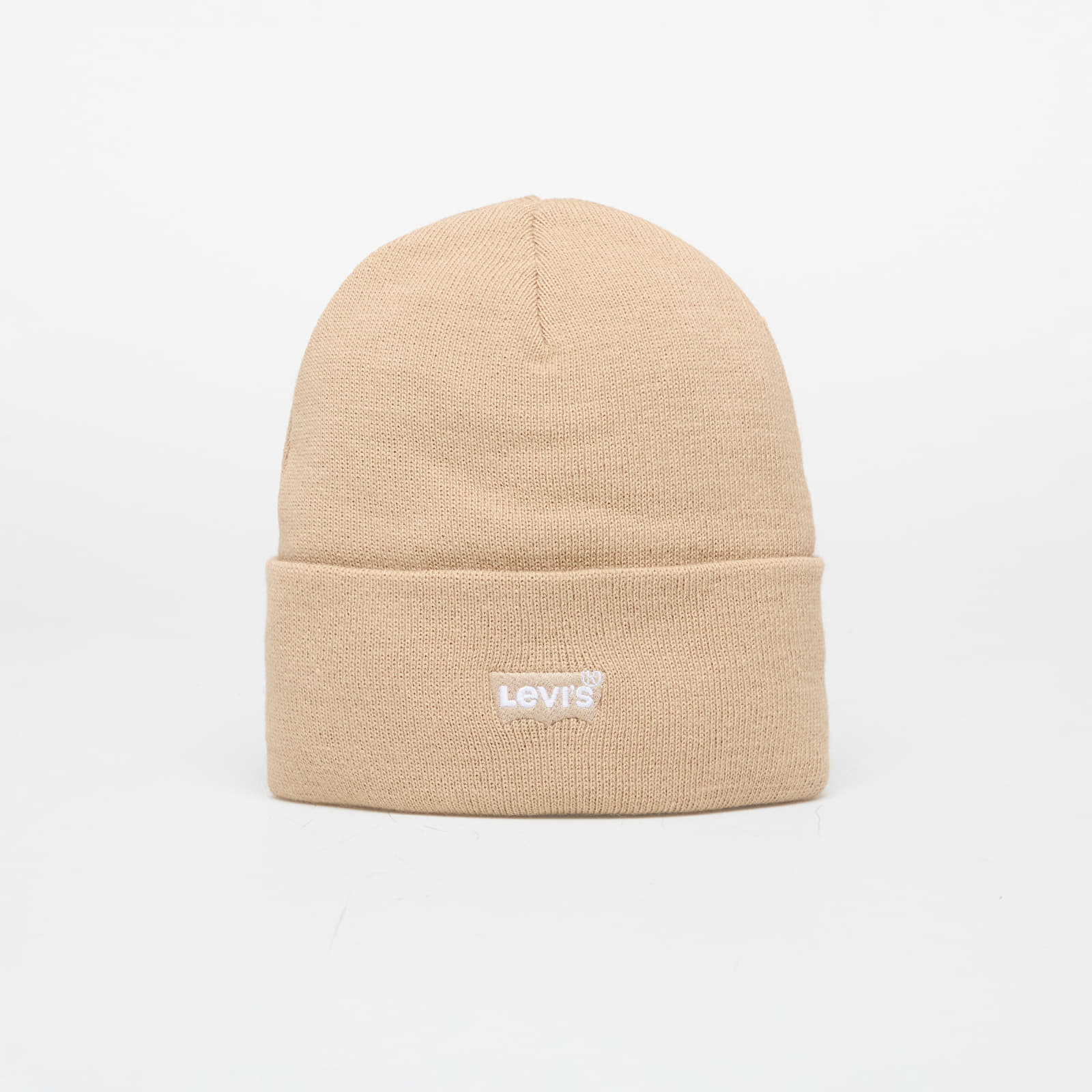 Čepice Levi's® Slouchy Beanie Tonal Batwing Khaki
