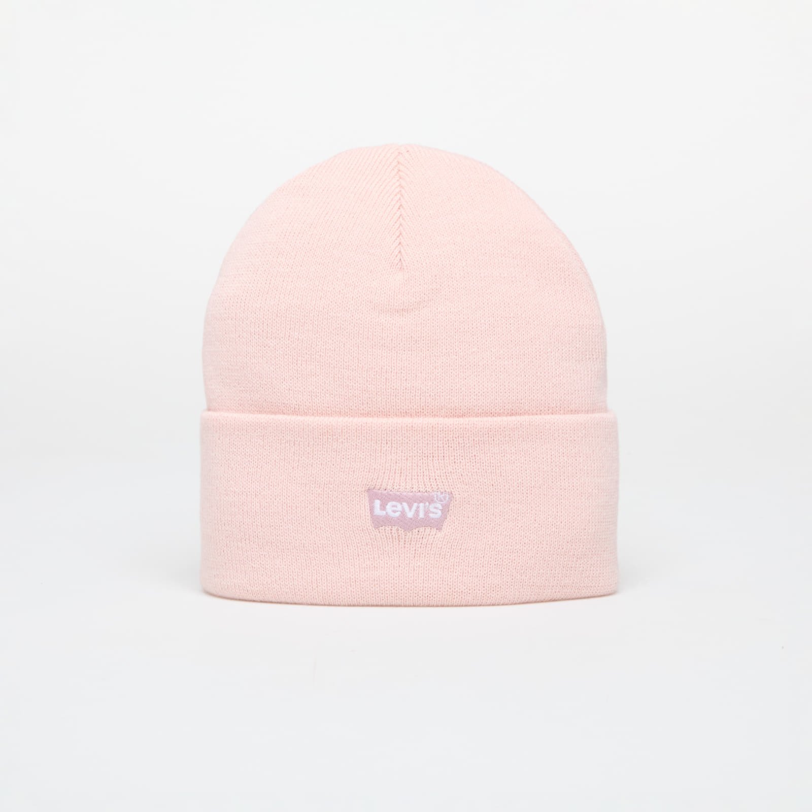 Čiapky Levi's® Slouchy Beanie Tonal Batwing Pink
