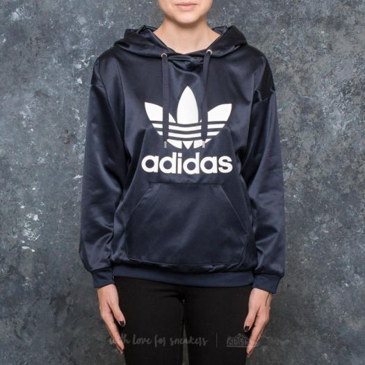 Adidas originals women's ink trefoil hoodie sales
