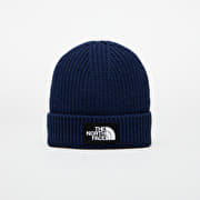 The North Face Tnf Logo Box Cuffed Beanie Summit Navy