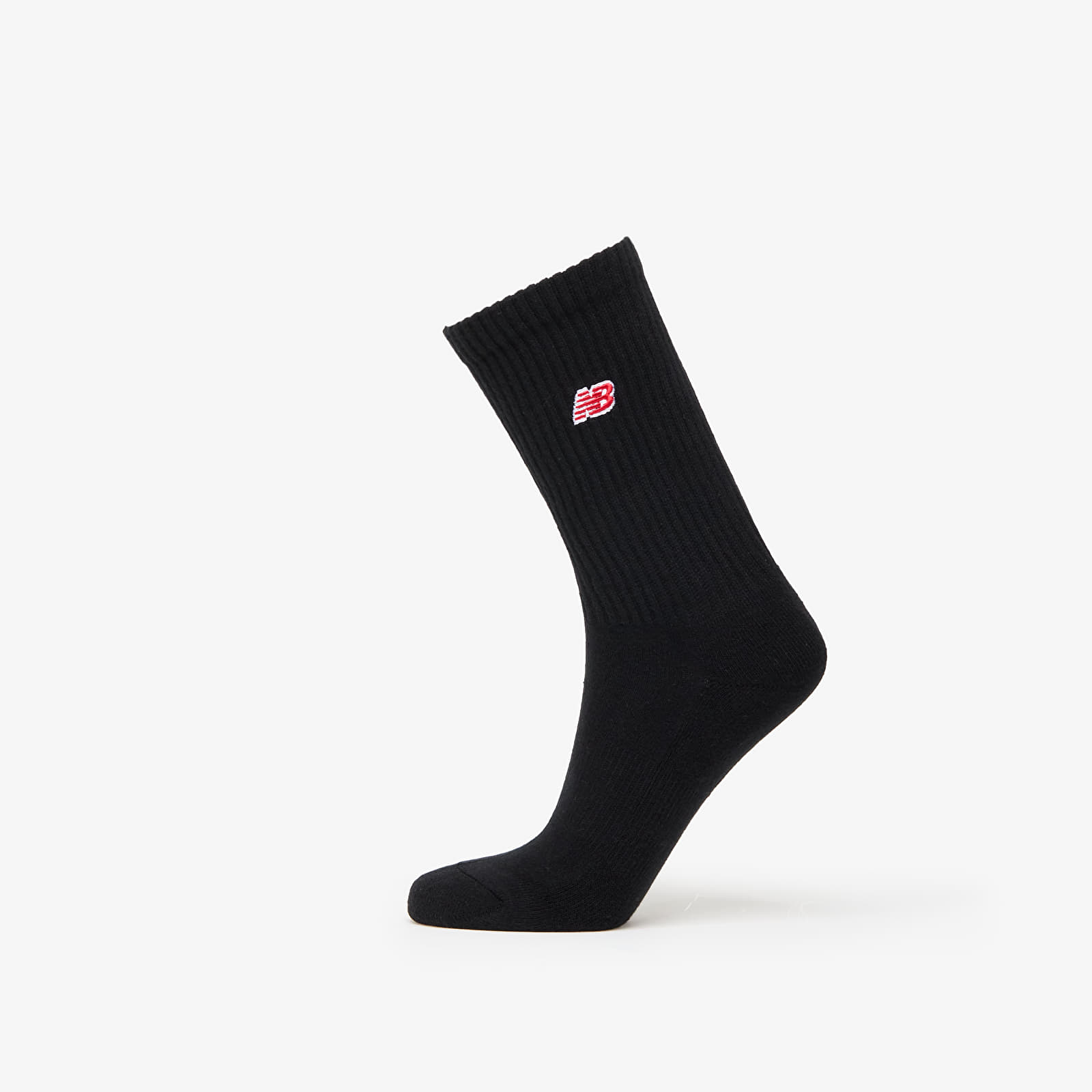 Socken New Balance Patch Logo Crew Sock 3-Pack Black