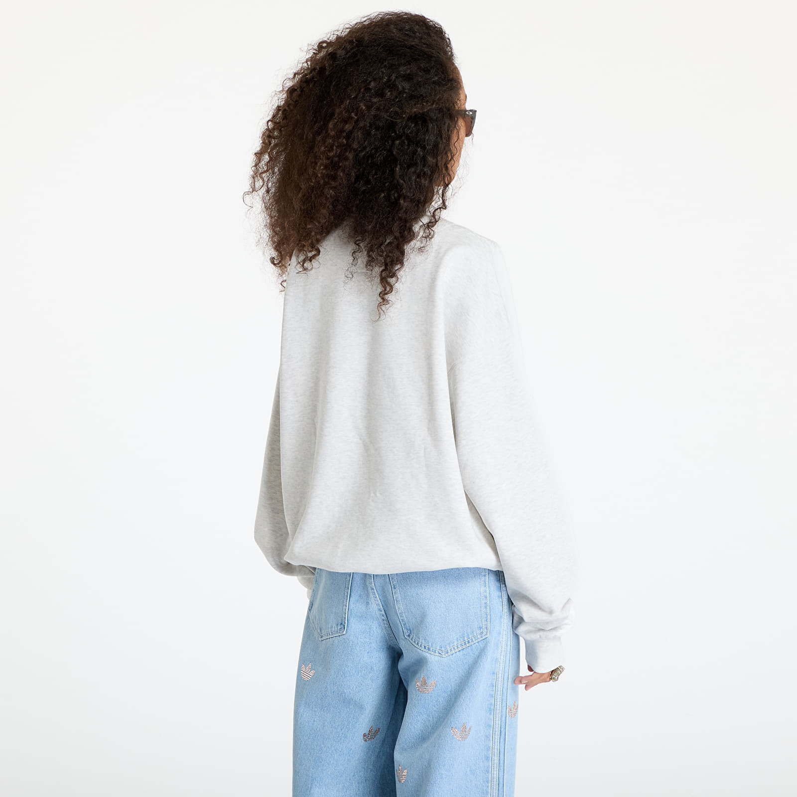 Sweatjacken und Sweatshirts Y-3 Brushed Terry Crew Sweat UNISEX Grey