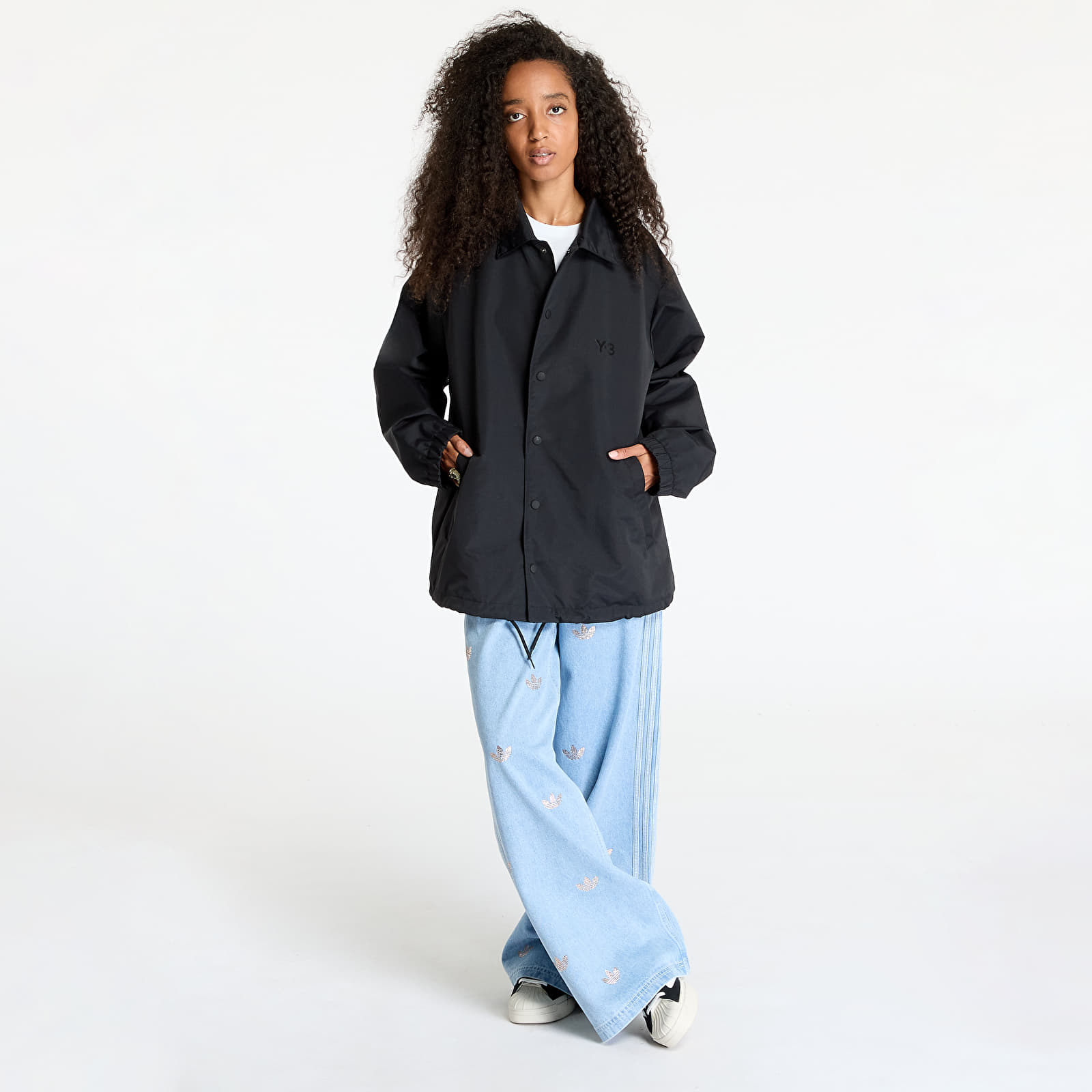 Overshirt Y-3 Nylon Coach Jacket UNISEX Black