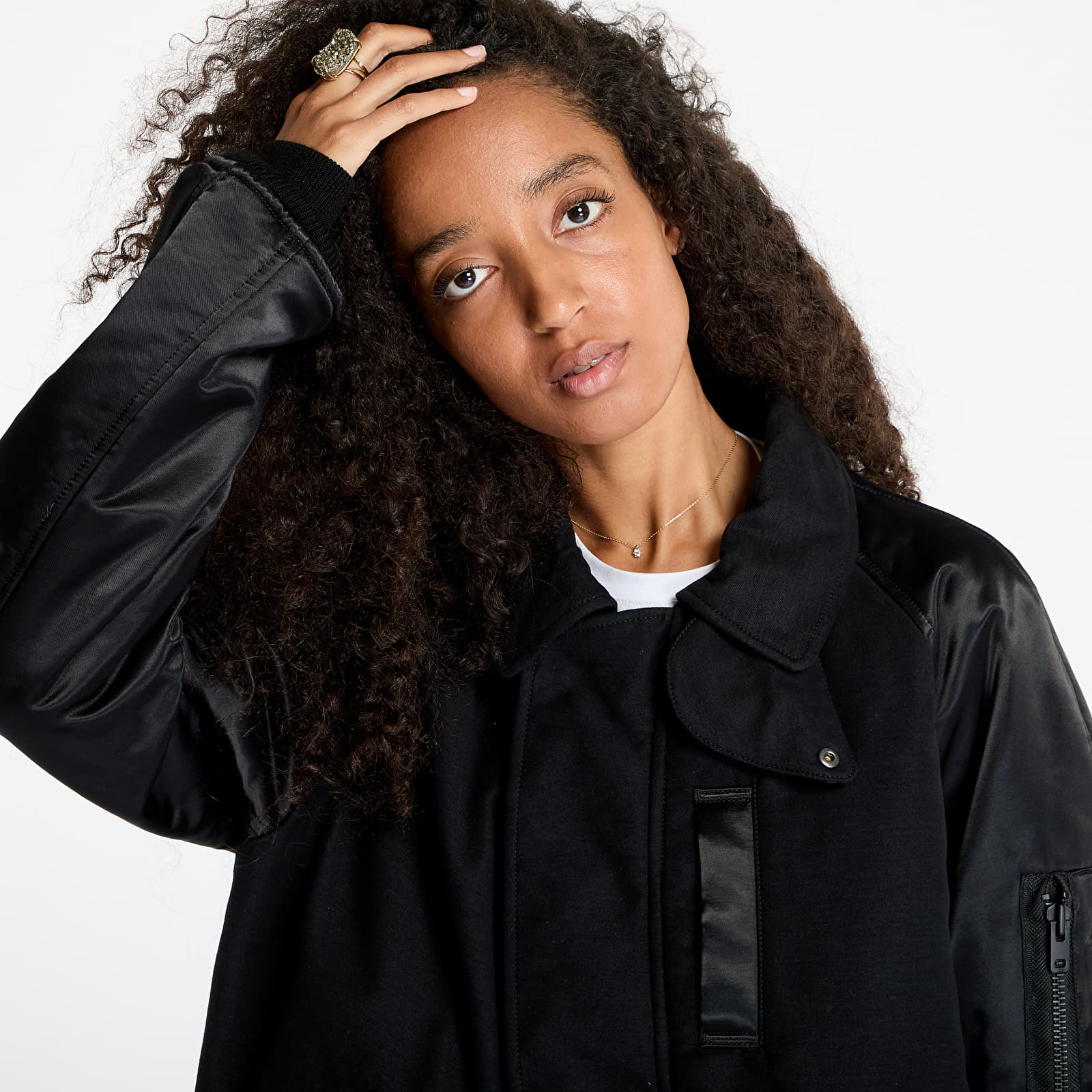 Kabátok Y-3 Flight Jacket UNISEX Black