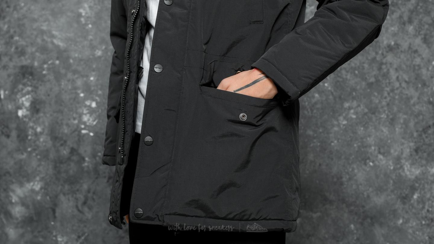 Jacken Carhartt WIP W Anchorage Parka Black/ Black