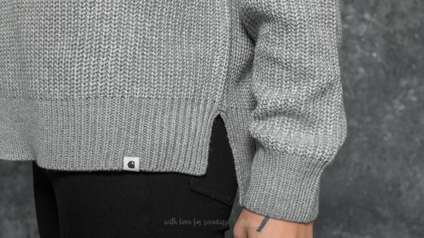 Sweaters Carhartt WIP W Keego Sweater Grey Heather Footshop