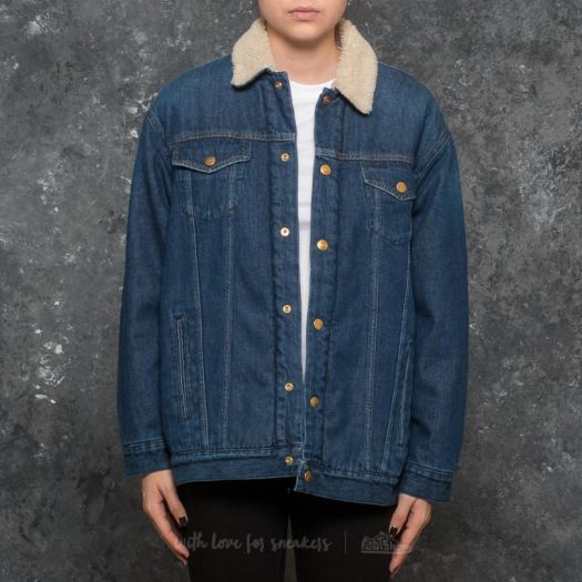 Jackets Carhartt WIP W Trucker Jacket Blue Dark Prime Stone Footshop
