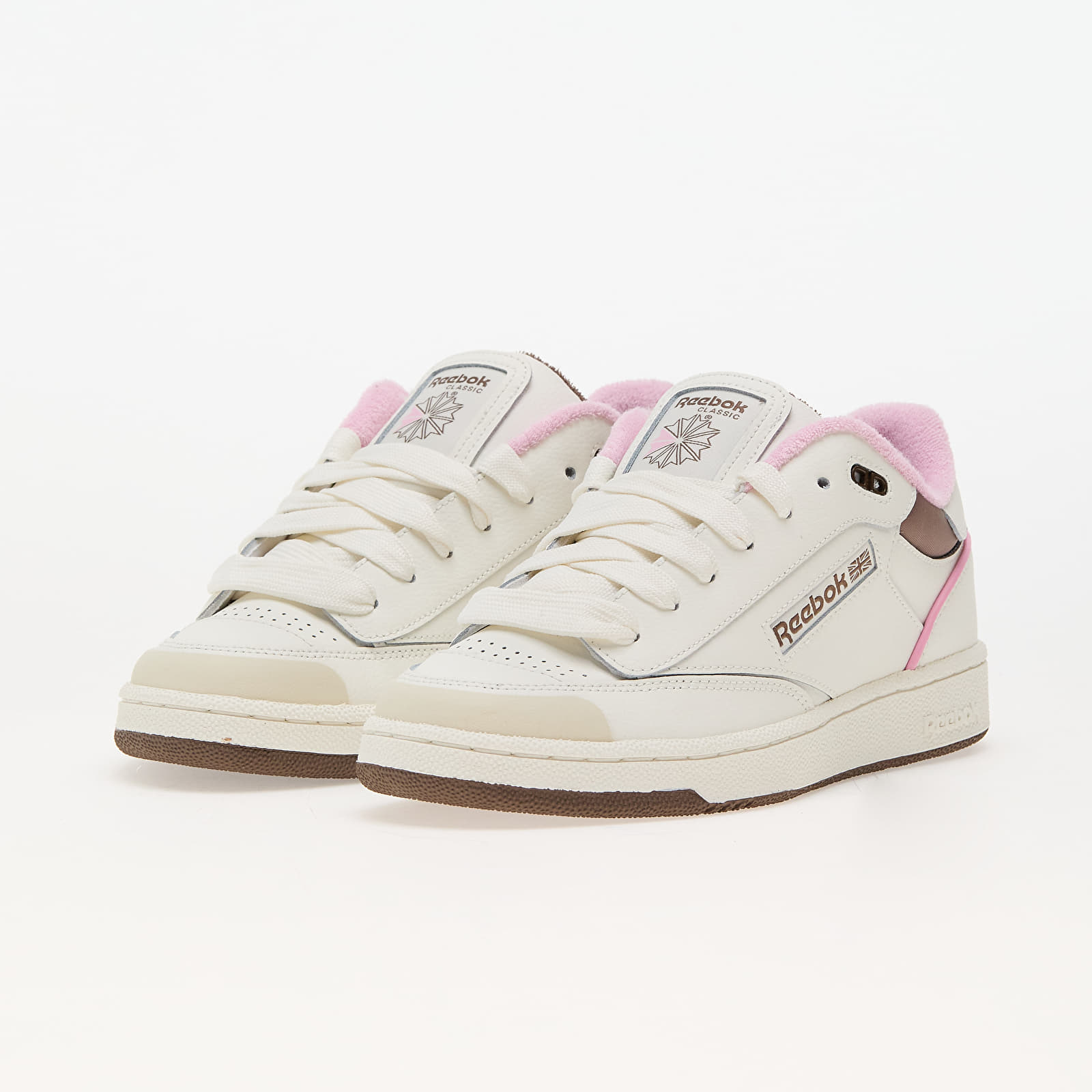 Herren Sneaker und Schuhe Reebok Club C Bulc Chalk/ Astro Rose/ Utility Brown
