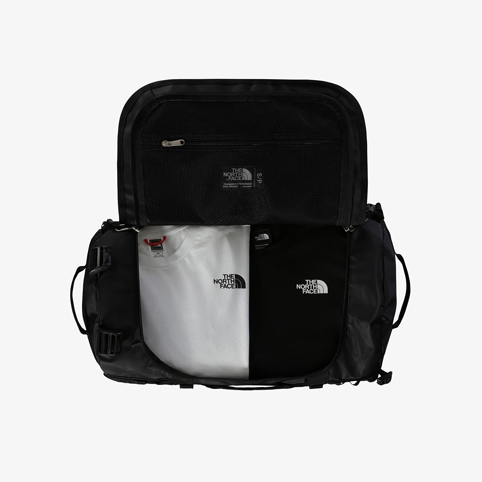Duffle bag The North Face Base Camp Duffel - S Tnf Black/ Tnf White