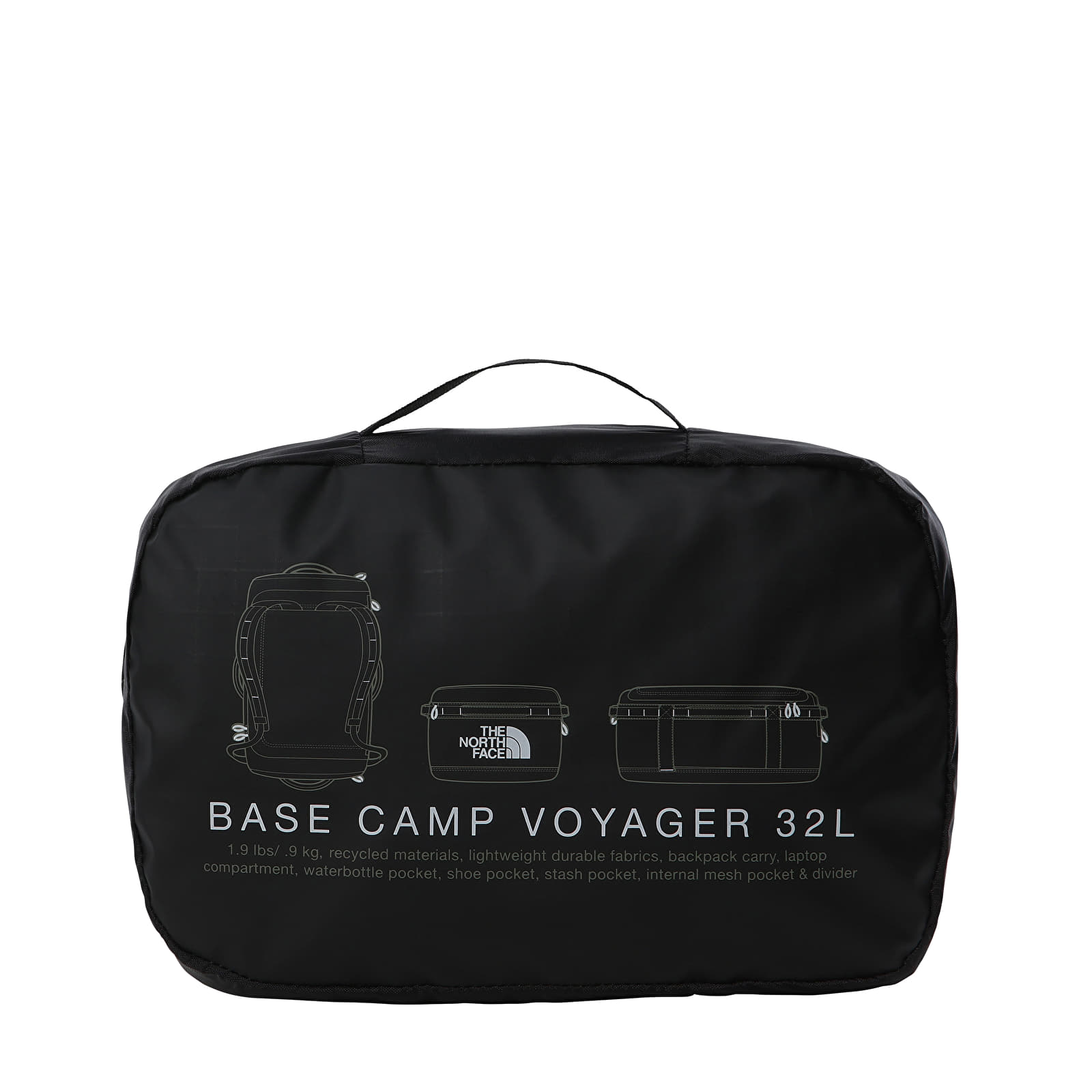 Bags & backpacks The North Face Base Camp Voyager Duffel 32L Tnf Black/ Tnf White/ Npf