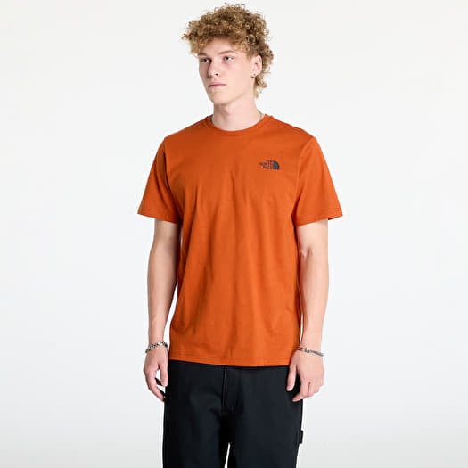 The North Face M S/S Box Nse Celebration Tee Earthen Copper