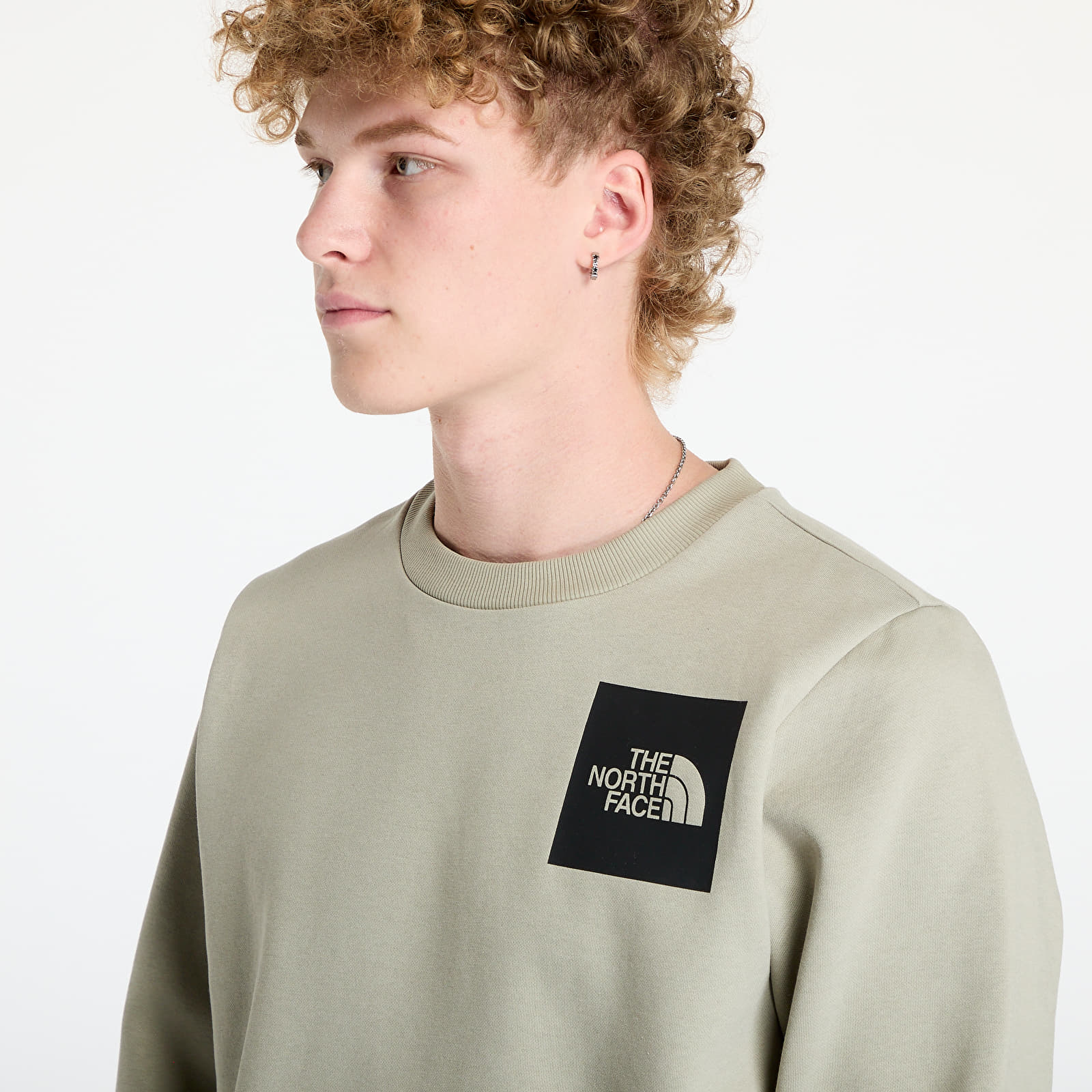 The north face fine crew sweatshirt online