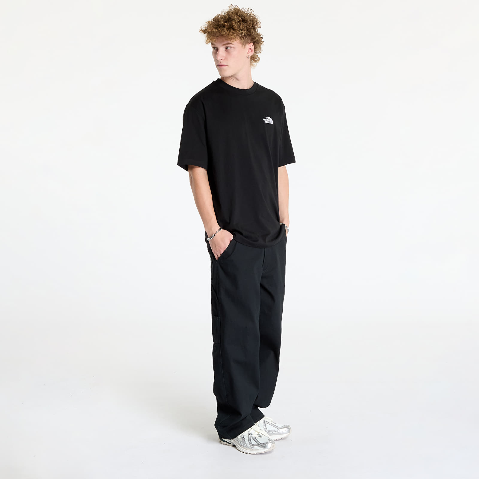Men's T-shirts The North Face Short Sleeve Essential Oversize Tee Tnf Black