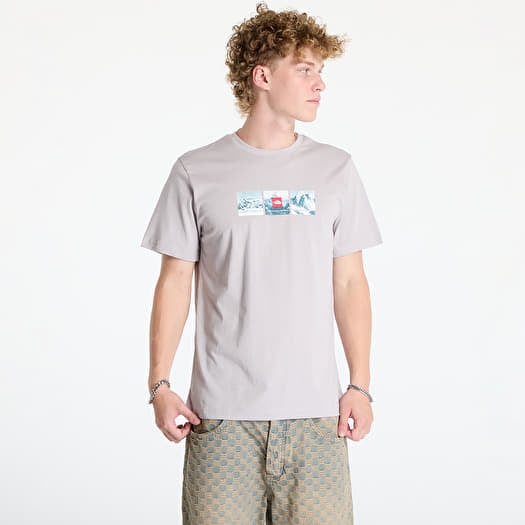 The North Face M S/S Tee Expedition System Graphic Moonstone Grey
