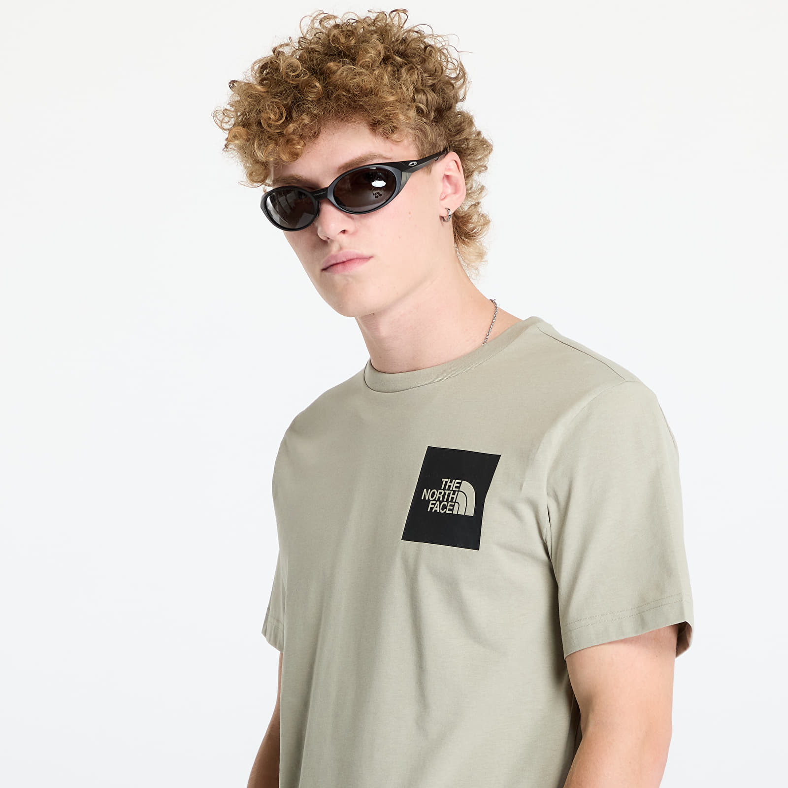 Magliette da uomo The North Face Short Sleeve Fine Tee Clay Grey