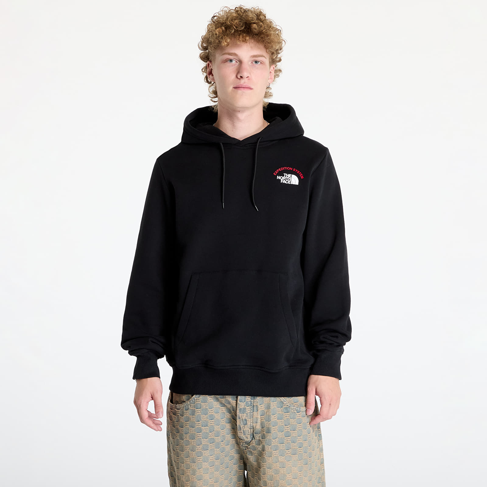 Bluzy z kapturem The North Face M Hoodie Expedition System Graphic Tnf Black