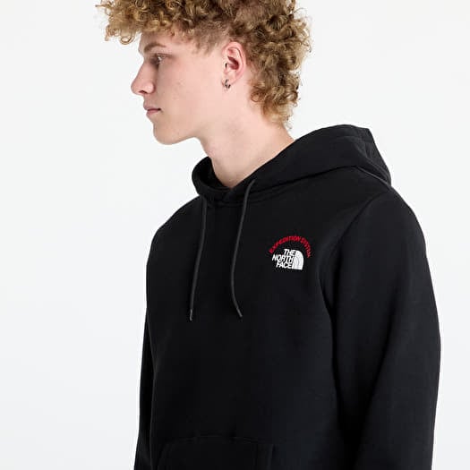 Men s hoodies The North Face M Hoodie Expedition System Graphic Tnf Black Footshop