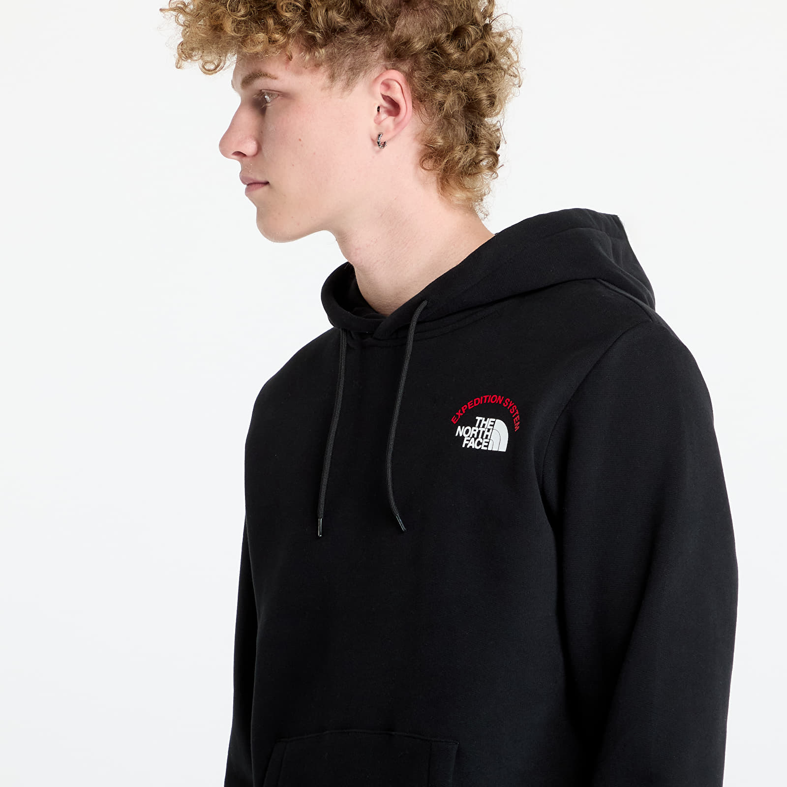 Bluzy z kapturem The North Face M Hoodie Expedition System Graphic Tnf Black