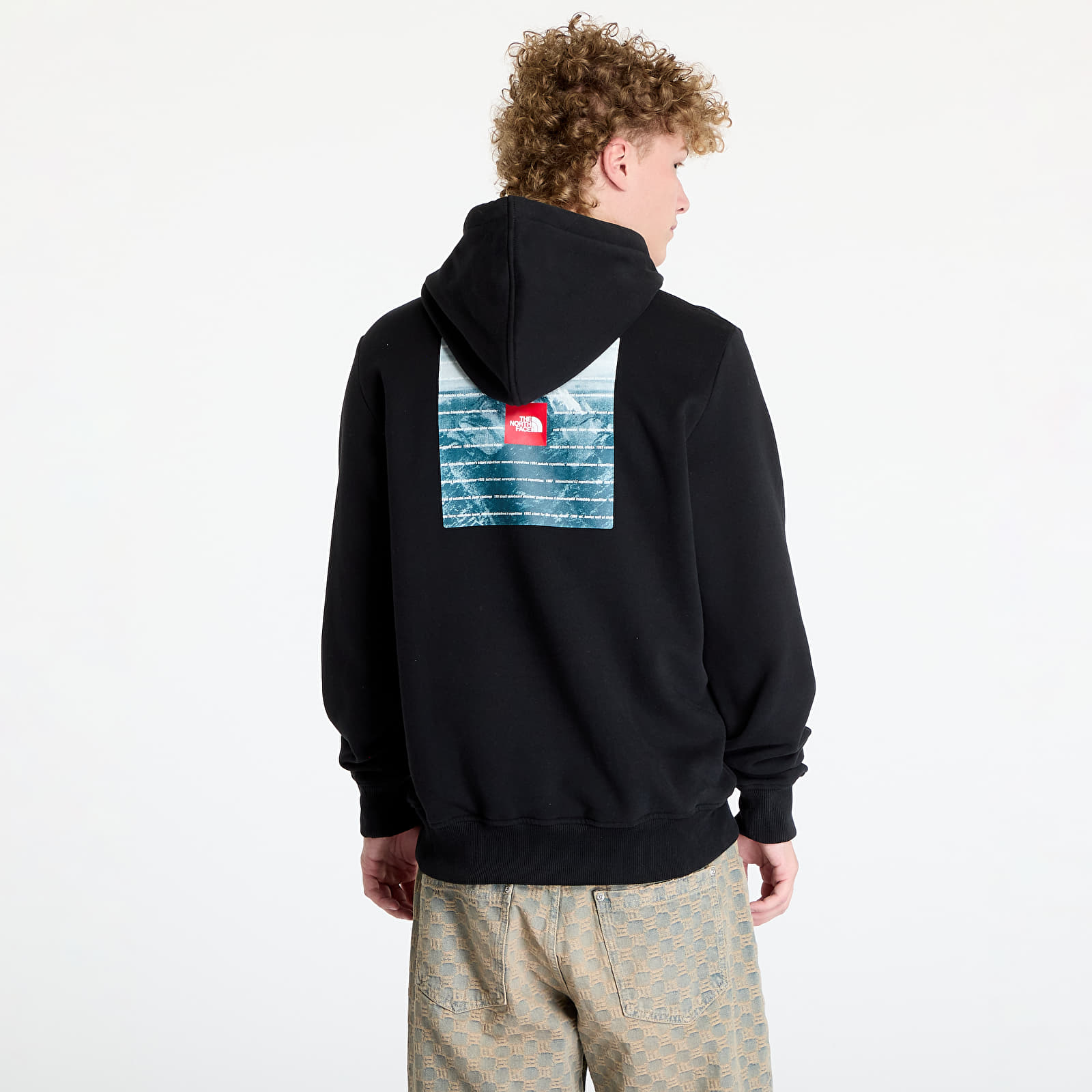 Bluzy z kapturem The North Face M Hoodie Expedition System Graphic Tnf Black