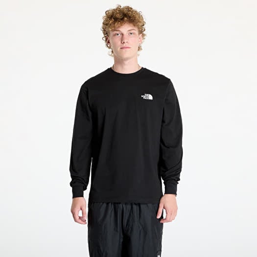 The North Face Long Sleeve Box Tee Tnf Black