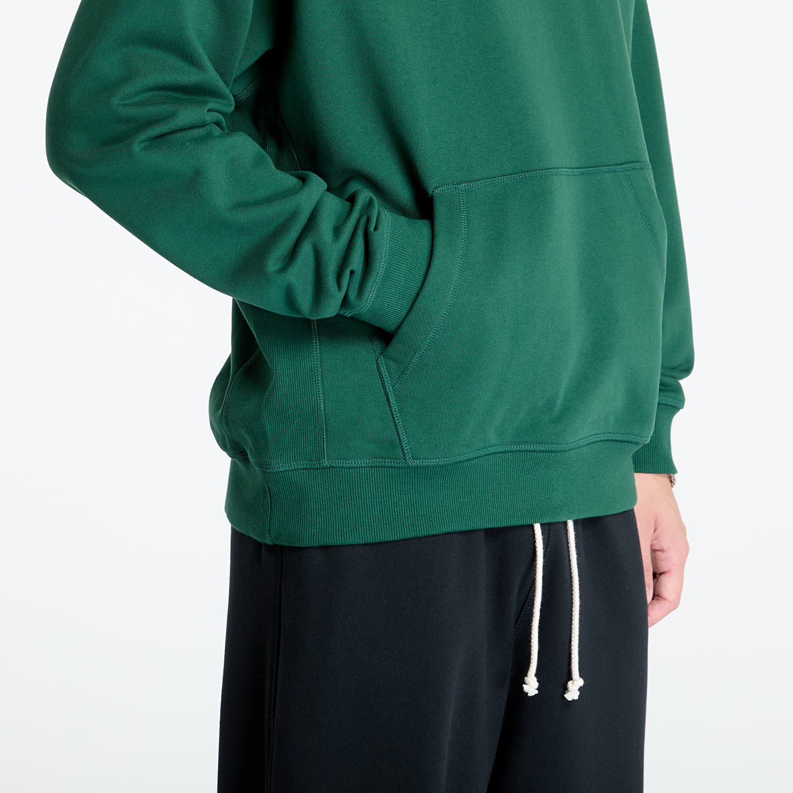 Felpe New Balance Athletics French Terry Hoodie Nightwatch Green