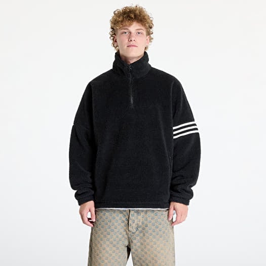 Mikina adidas Neuclassic Polarfleece 1/2 Zip Sweatshirt Black