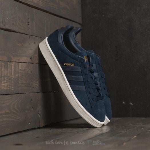 Men s shoes adidas Campus Collegiate Navy Reflective Gold Metalic Footshop
