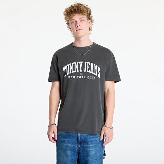 T-shirt Tommy Jeans Regular Archive Varsity Tee Black