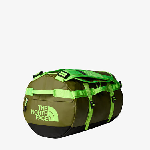The North Face Base Camp Duffel - S Forest Olive/Safety Green