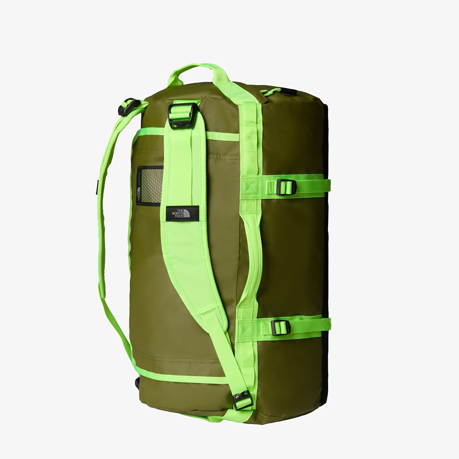 Duffle bag The North Face Base Camp Duffel - S Forest Olive/Safety Green