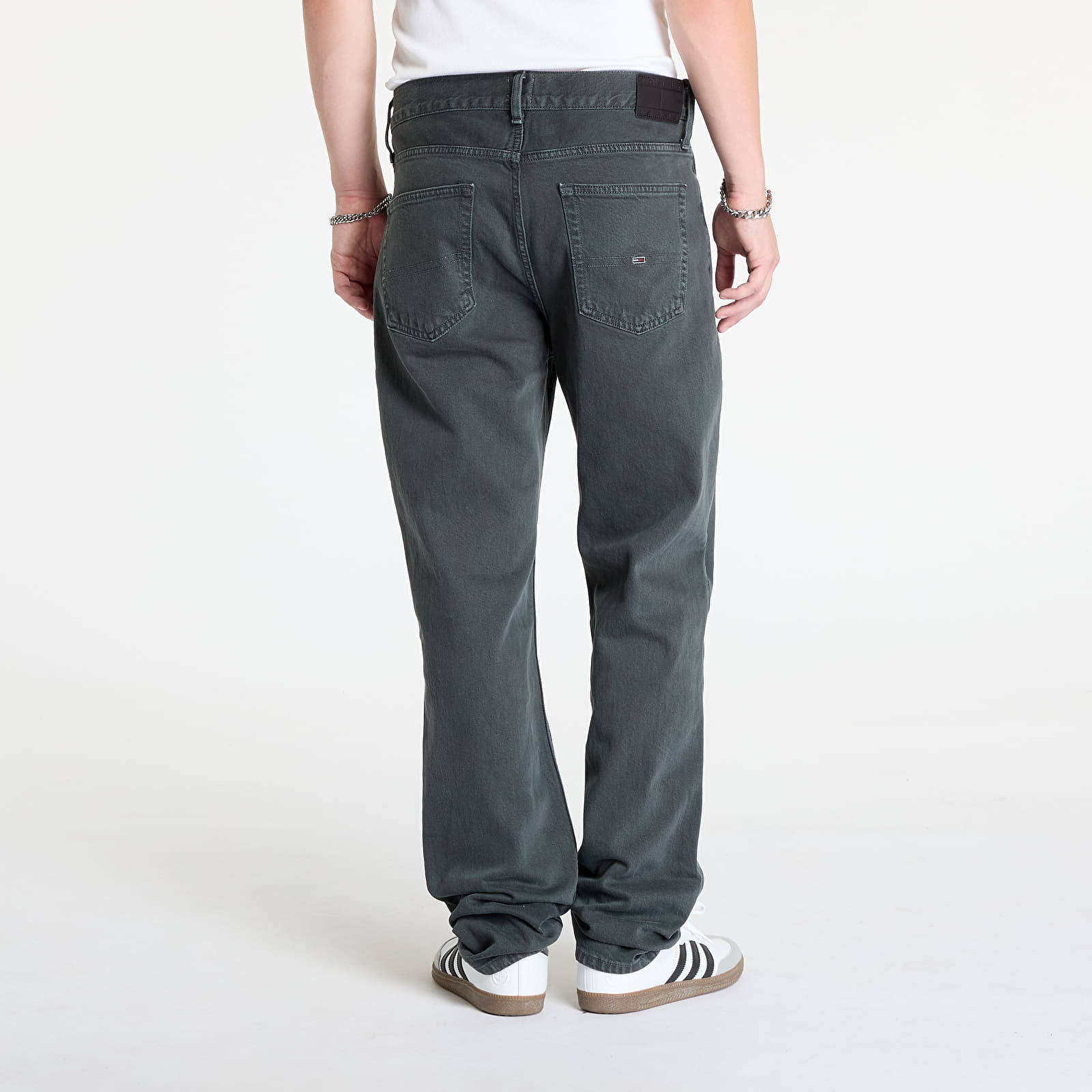 Džíny Tommy Jeans Ryan Regular Straight Pants Gray