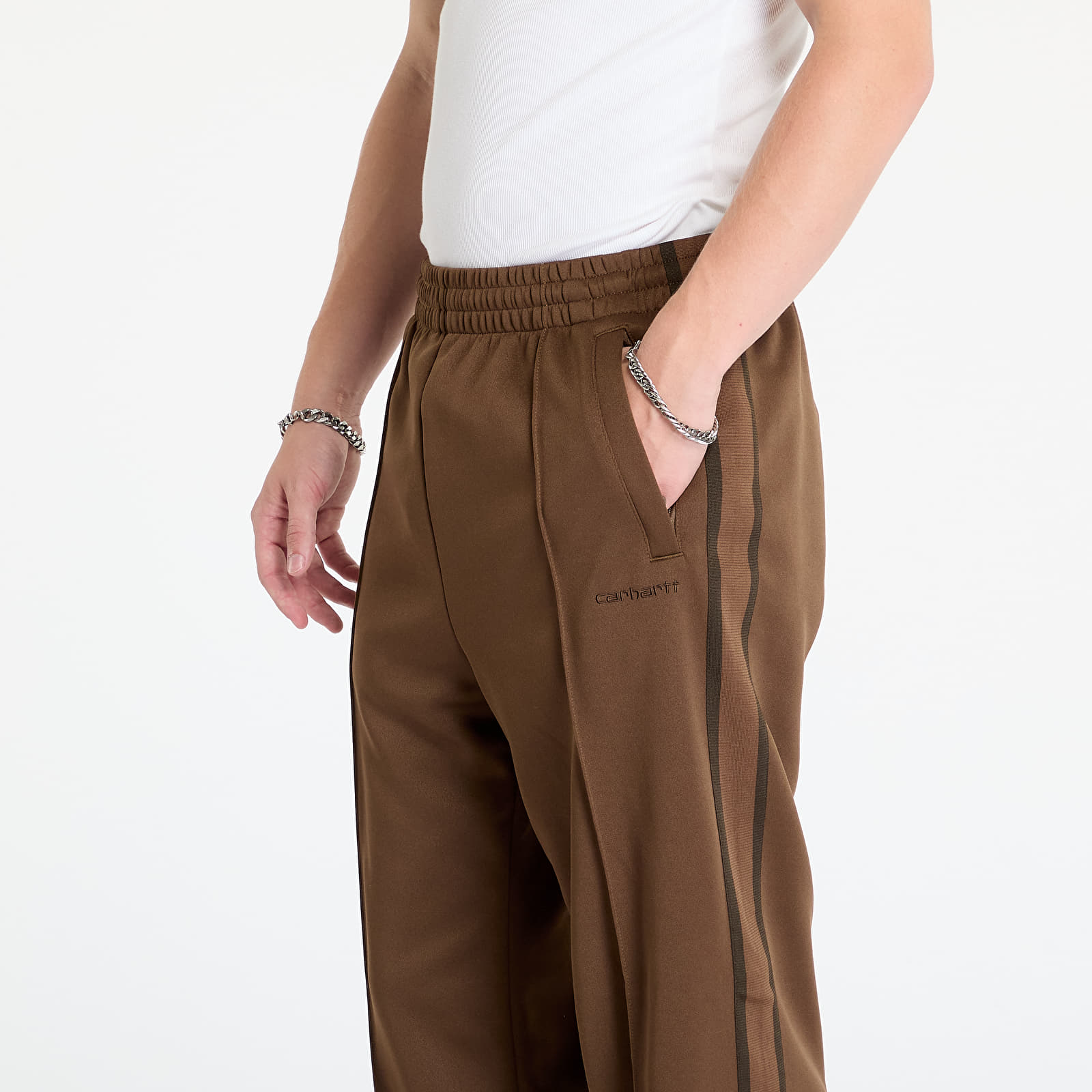 Jogginghosen Carhartt WIP Bolan Sweat Pant Chocolate/ Tobacco