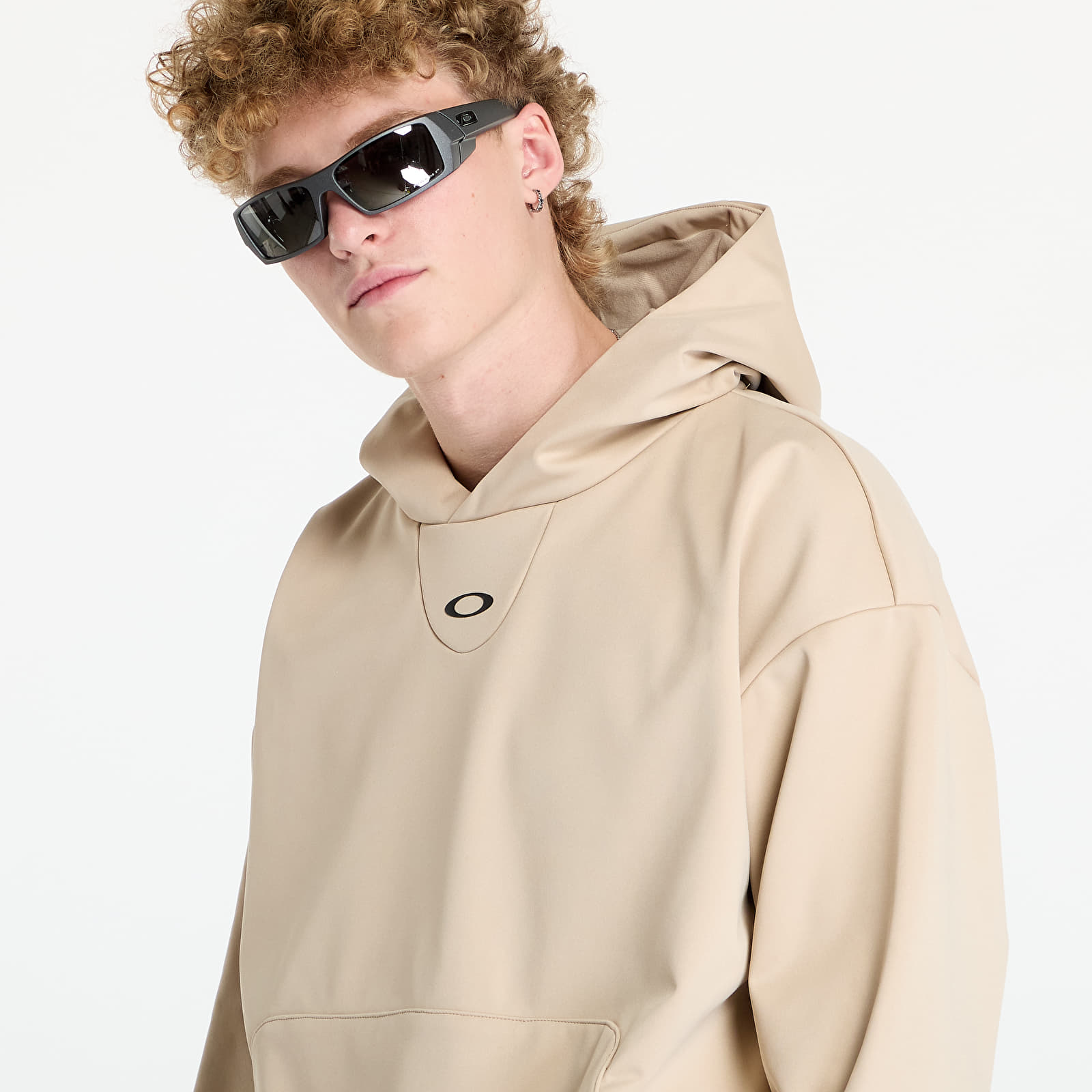 Men's hoodies Oakley Solar Rail Softshell Hoodie Humus