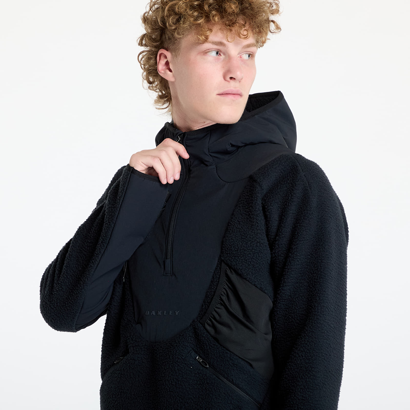 Sweatjacken und Sweatshirts Oakley Latitude Flex Sherpa Blackout