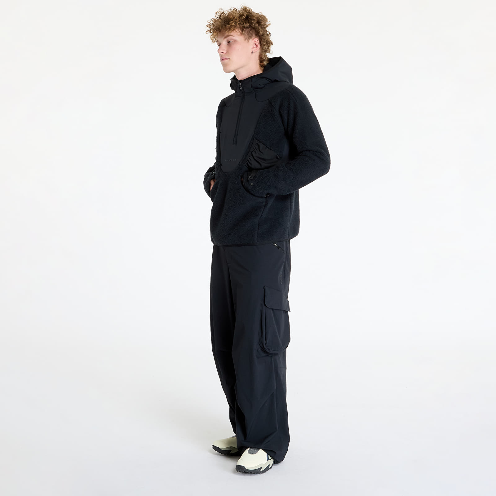 Sweatjacken und Sweatshirts Oakley Latitude Flex Sherpa Blackout