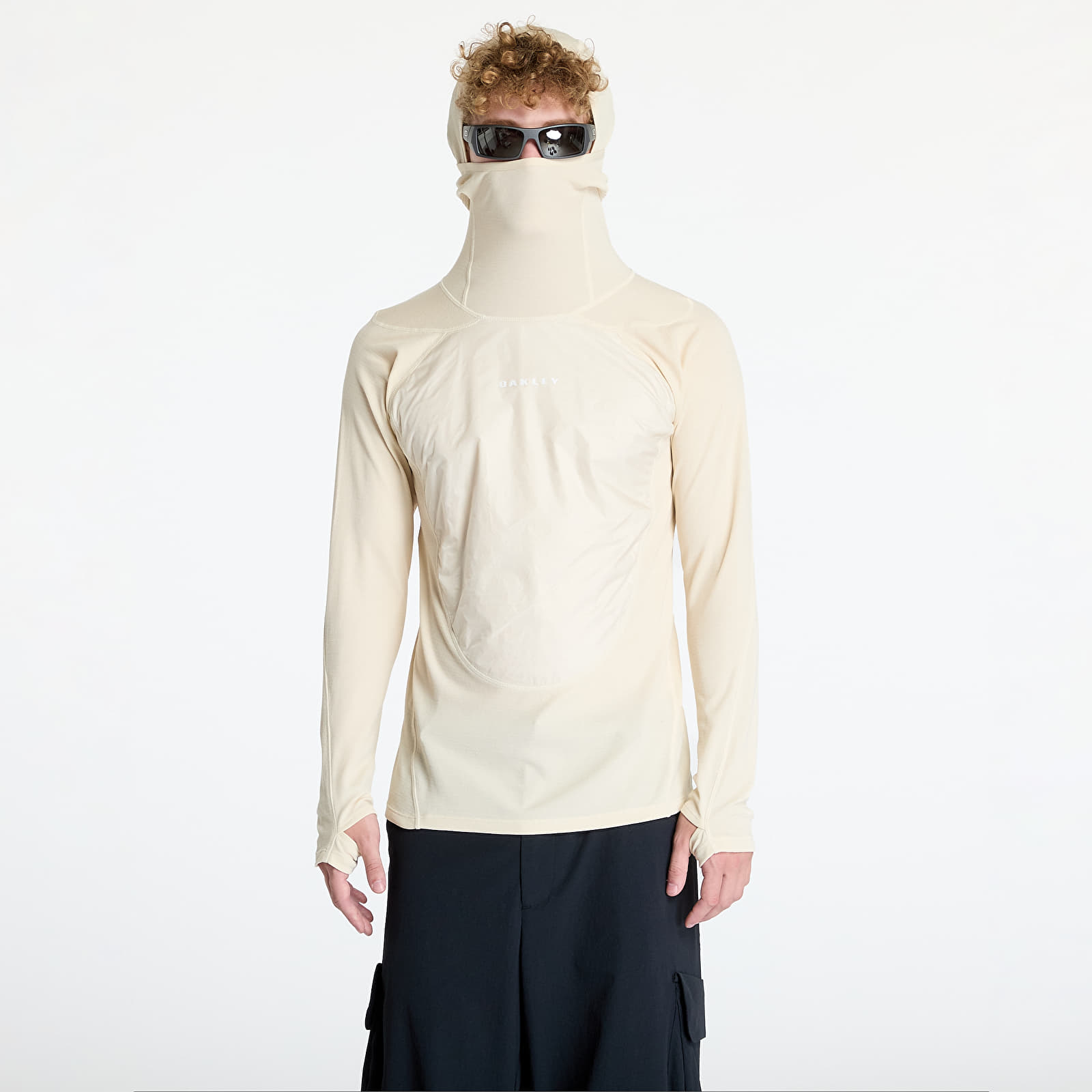 Férfi pólok Oakley Latitude Flex Baselayer White Birch