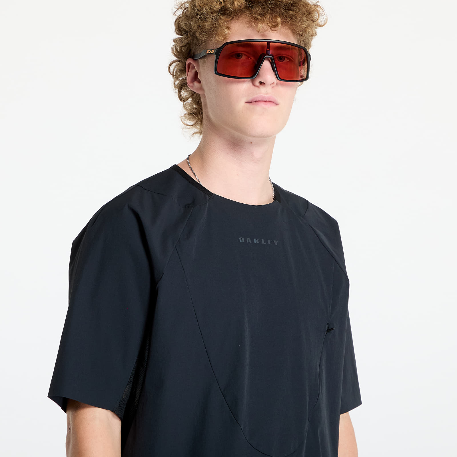 Férfi pólok Oakley Latitude Flex Tech Tee Blackout