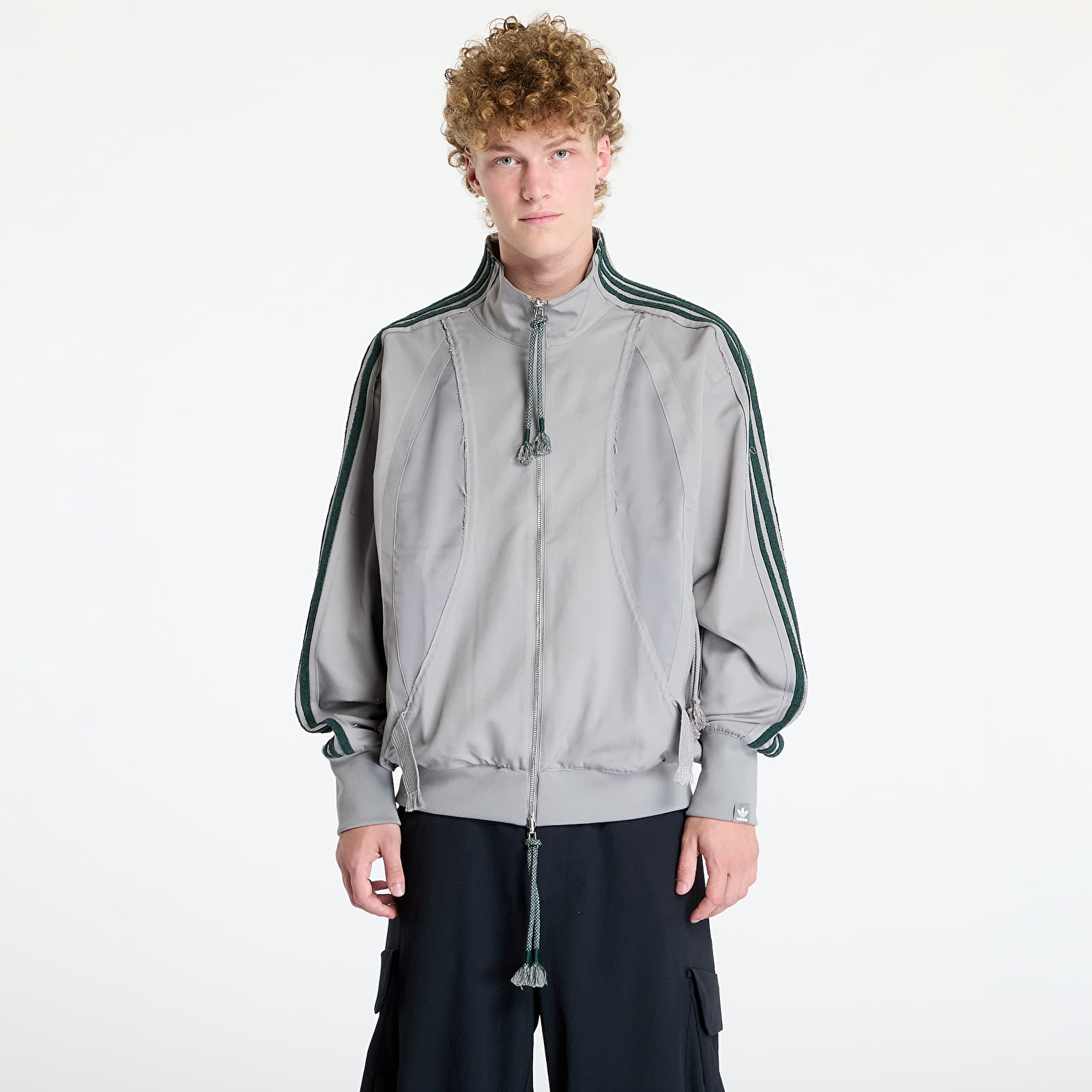Men's jackets adidas Song For The Mute Adi004 Jacket Dove Grey/ Collegiate Green