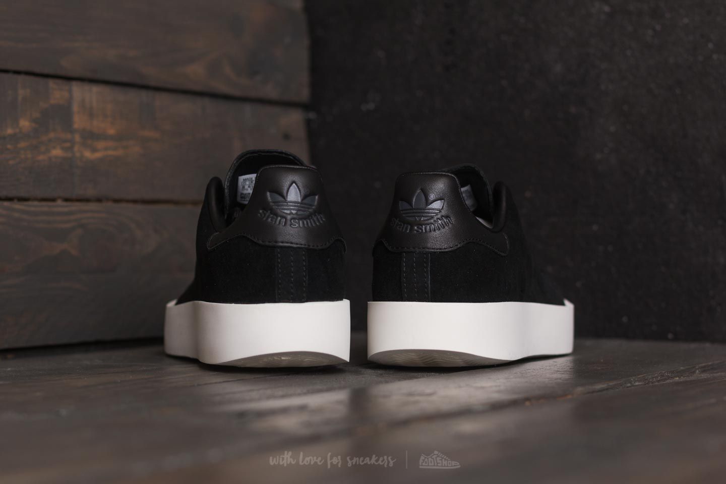 Zapatillas mujer adidas Stan Smith Bold W Core Black/ Core Black/ Off White