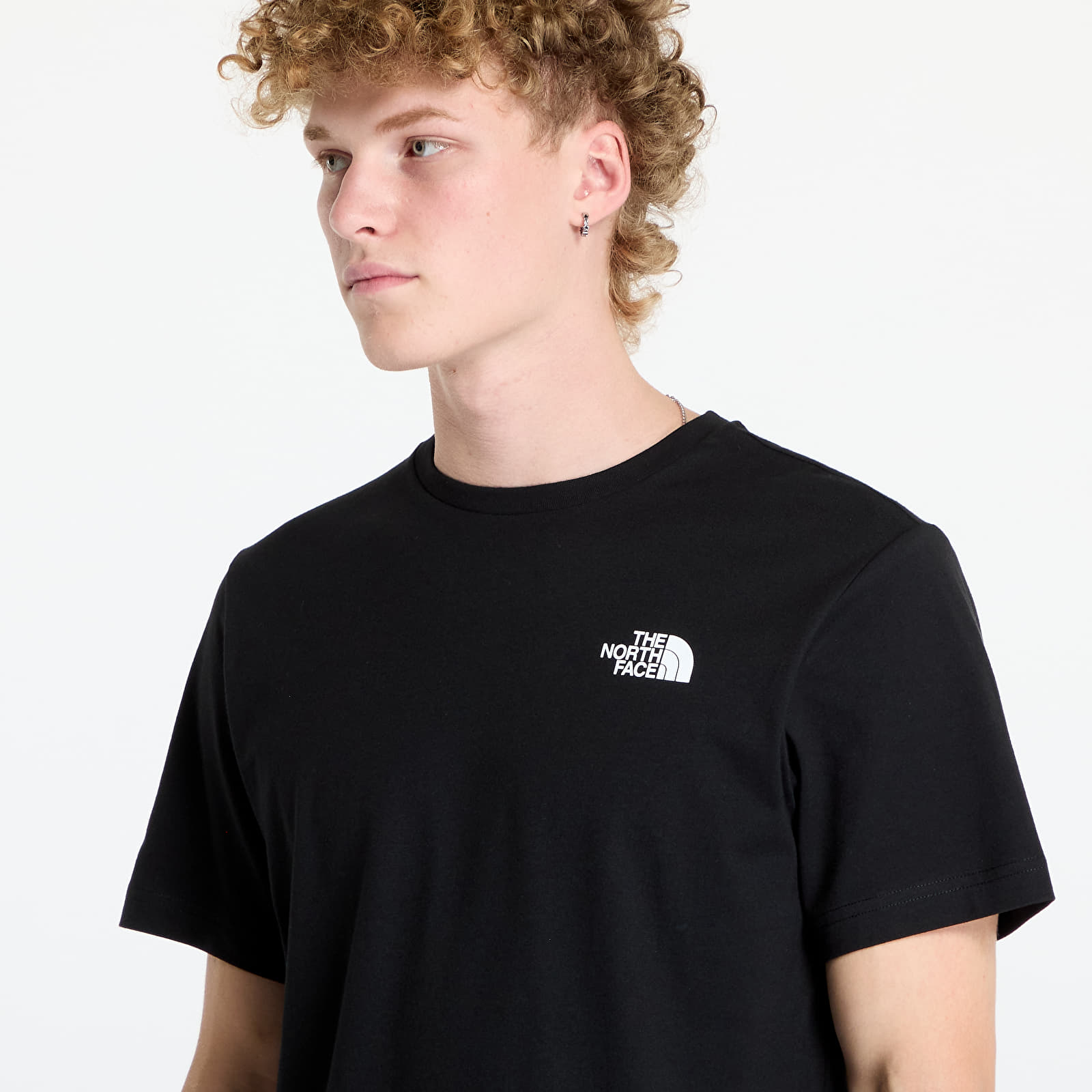 Magliette da uomo The North Face M S/S Box Nse Celebration Tee Tnf Black